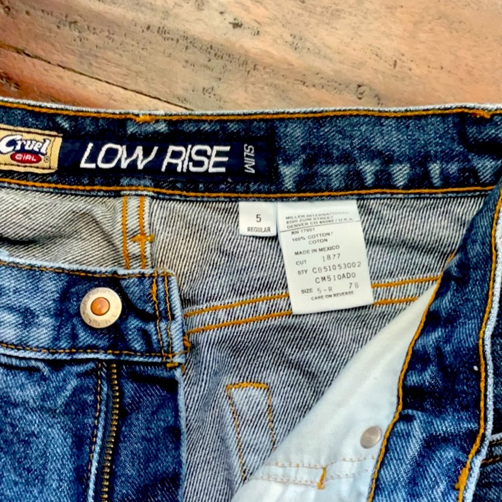 Cruel Girl low rise slim women’s jeans 5 regular